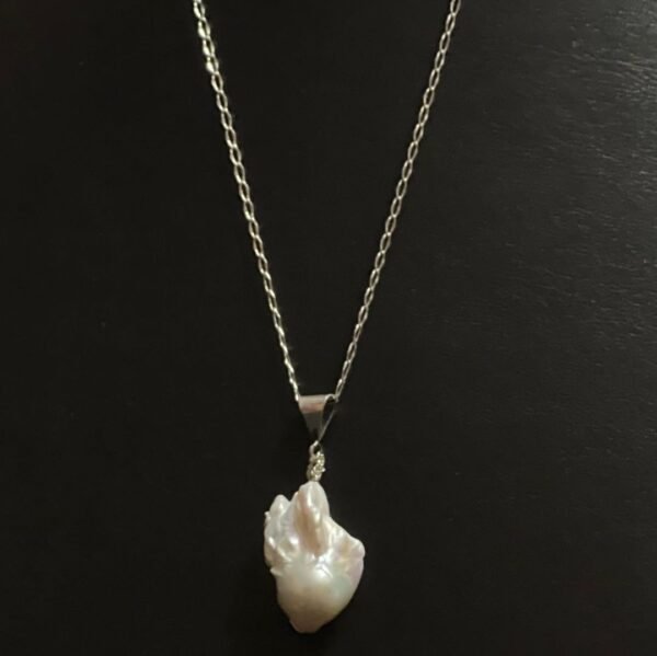 Pendent quality pearl AAA in silver .925